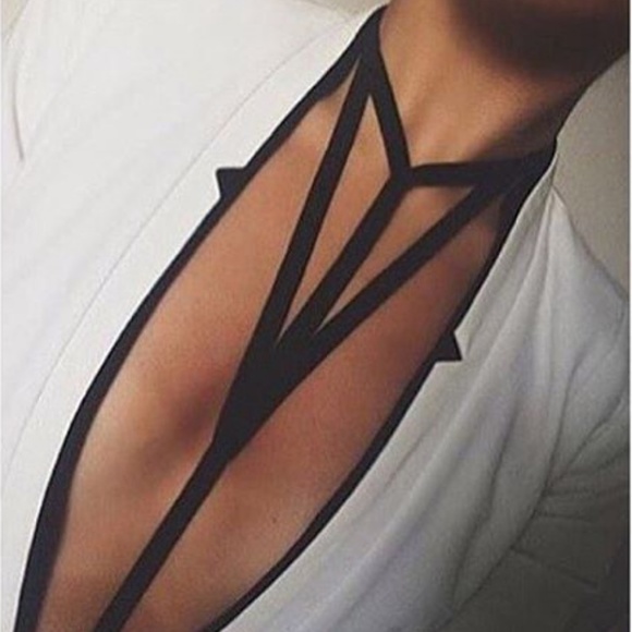 Other - Black bra harness